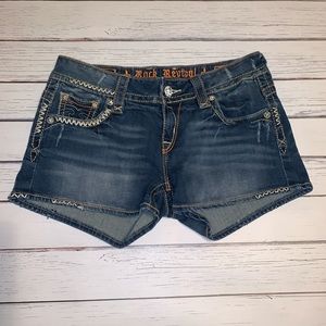 Rock Revival Denim Shorts